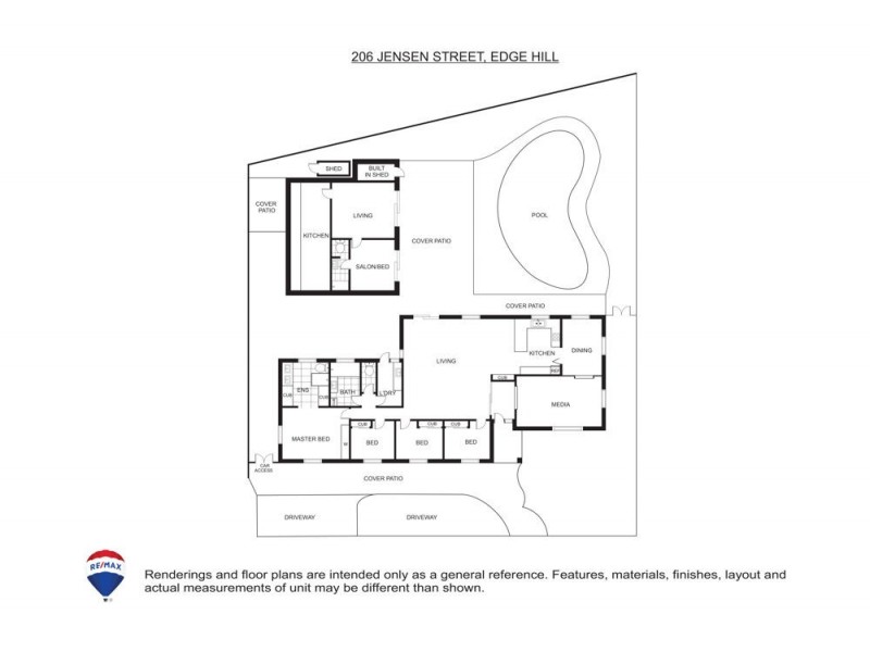 206 Jensen Street, Edge Hill QLD 4870 Floorplan