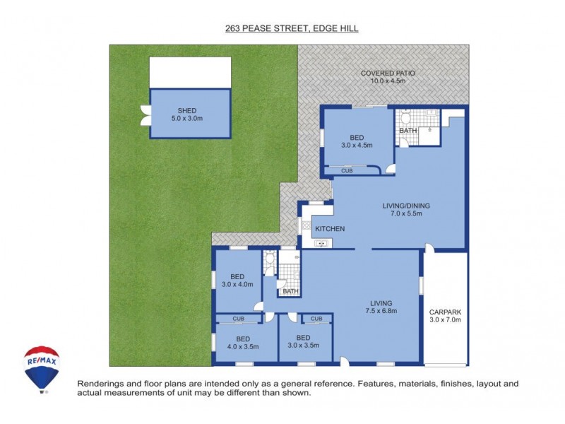 263 Pease Street, Edge Hill QLD 4870 Floorplan