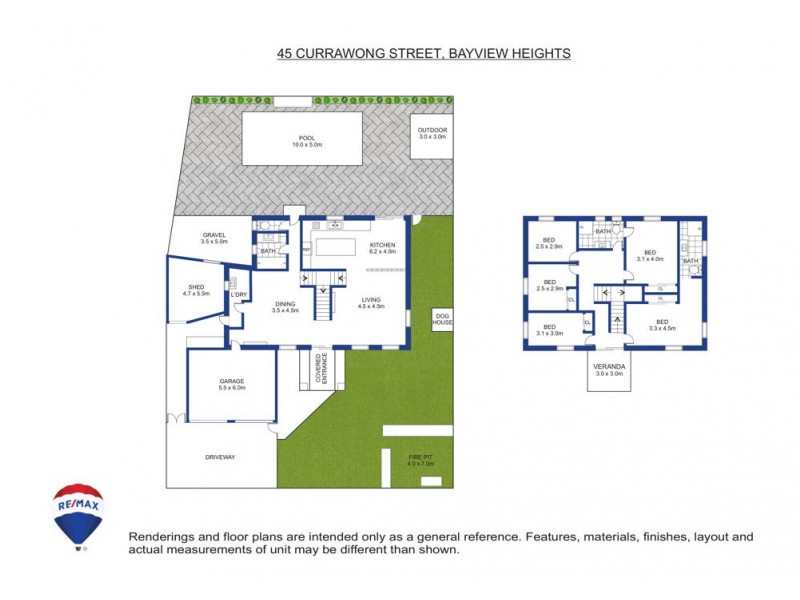 45 Currawong Street, Bayview Heights QLD 4868 Floorplan