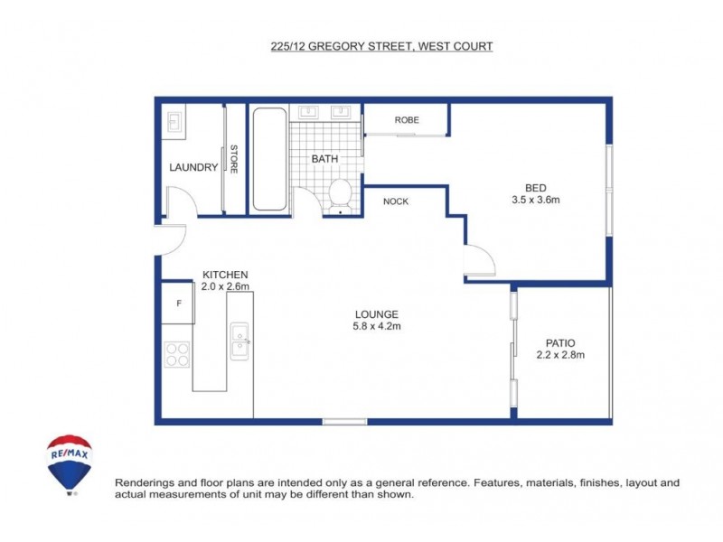 225/12-21 Gregory Street, Westcourt QLD 4870 Floorplan