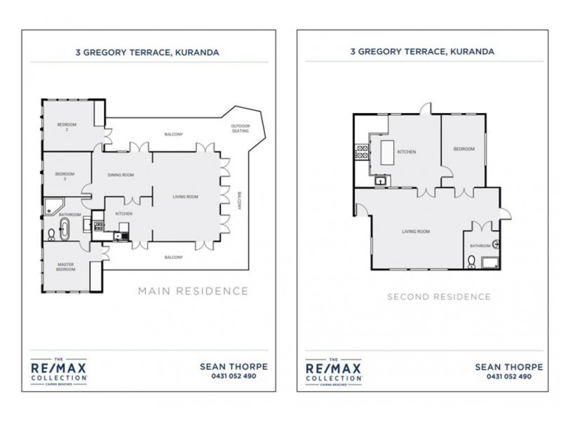 3 Gregory Terrace, Kuranda QLD 4881 Floorplan