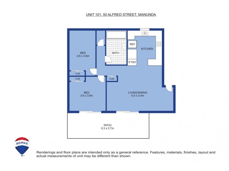 101/50 Alfred Street, Manunda QLD 4870 Floorplan
