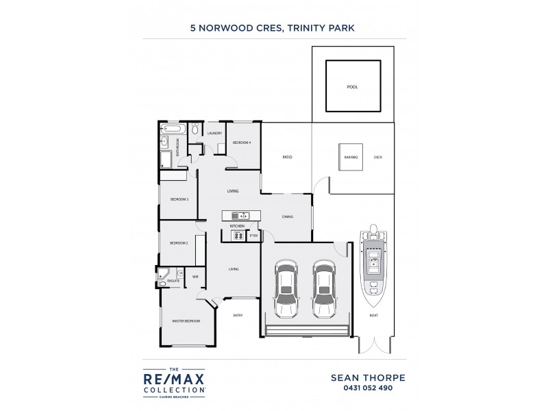 5 Norwood Crescent, Trinity Park QLD 4879 Floorplan