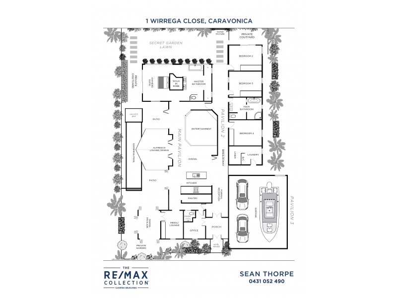 1 Wirrega Close, Caravonica QLD 4878 Floorplan