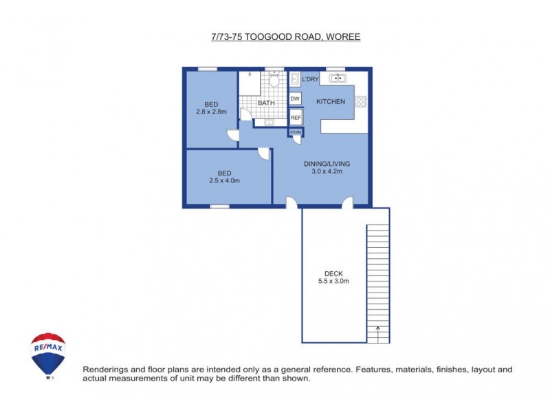7/73-75 Toogood Road, Woree QLD 4868 Floorplan