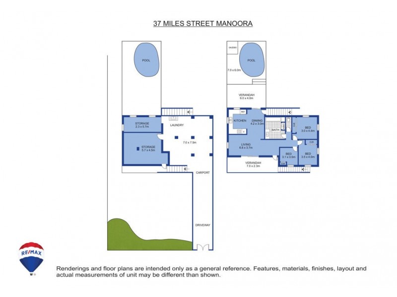 37 Miles Street, Manoora QLD 4870 Floorplan