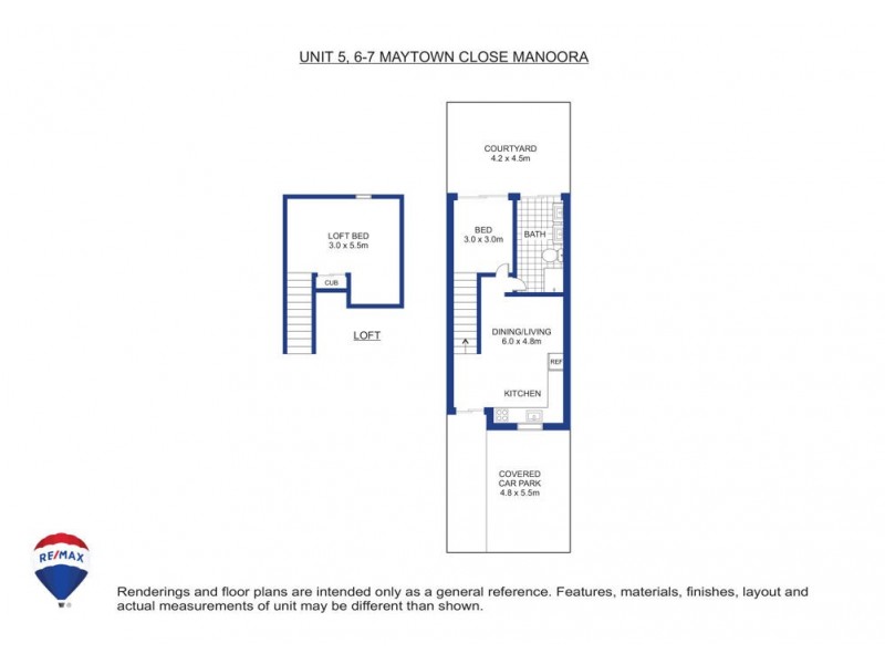5/6-7 Maytown close, Manoora QLD 4870 Floorplan