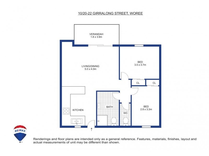 10/20-22 Girralong Street, Woree QLD 4868 Floorplan