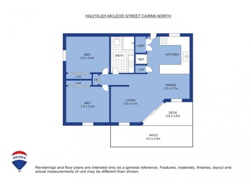 104/219-225 McLeod Street, Cairns North QLD 4870 Floorplan