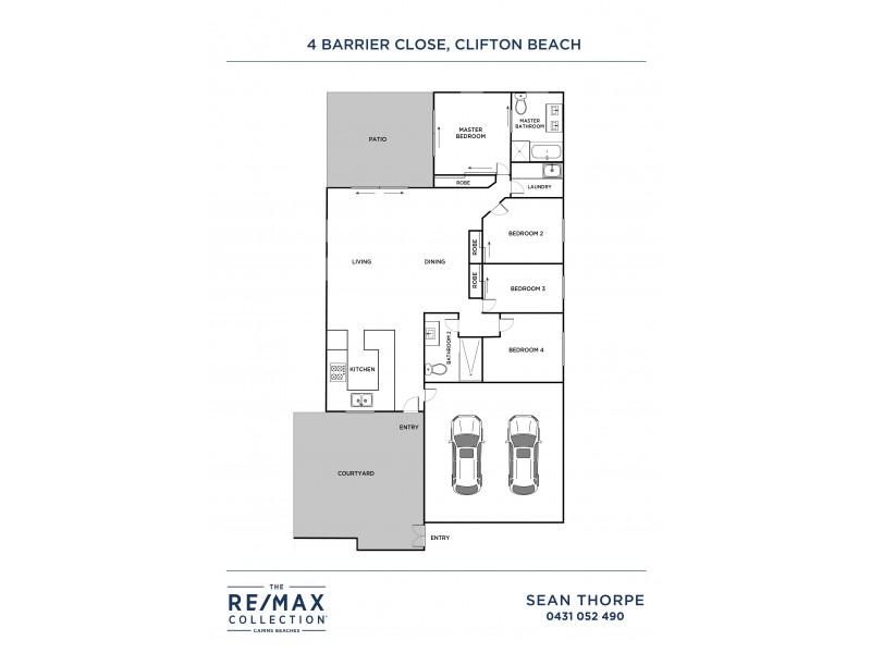 4 Barrier Close, Clifton Beach QLD 4879 Floorplan