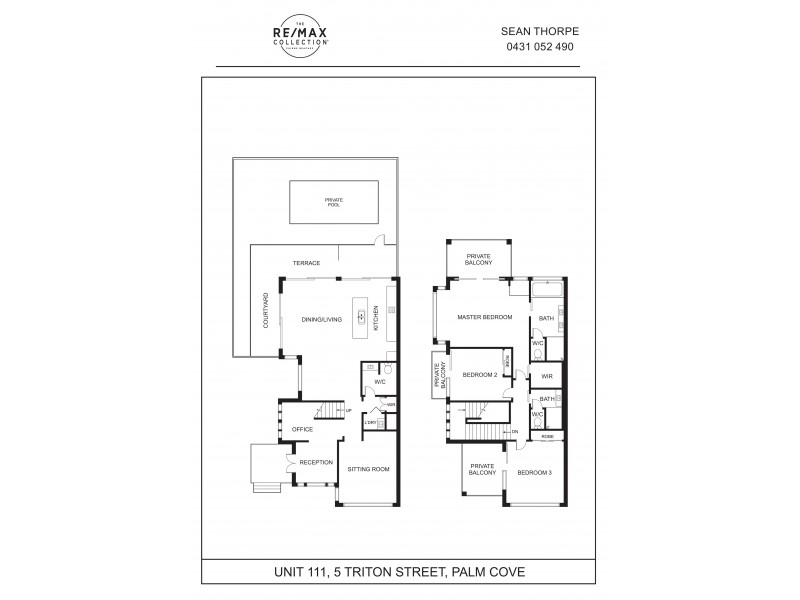 U111, L109/ 5 Triton Street, Palm Cove QLD 4879 Floorplan