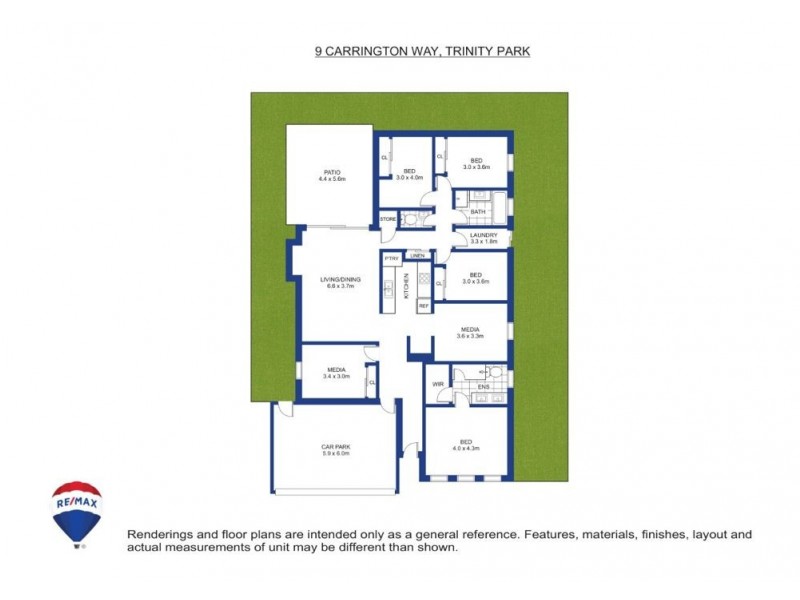 Trinity Park QLD 4879 Floorplan