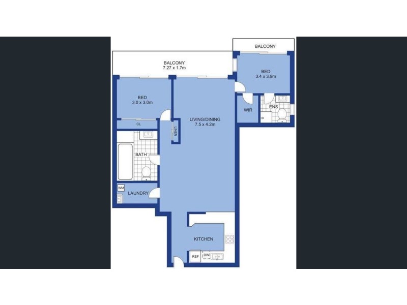 31/249 Esplanade, Cairns North QLD 4870 Floorplan