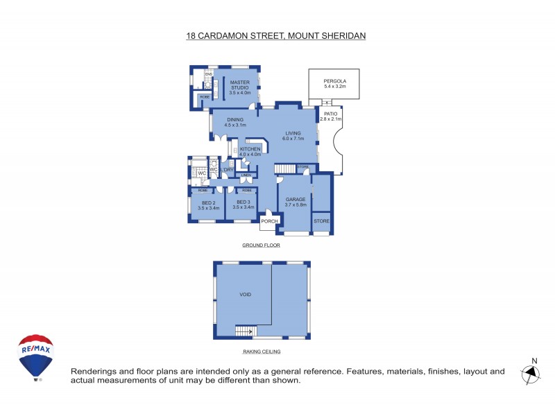 18 Cardamon Street, Mount Sheridan QLD 4868 Floorplan