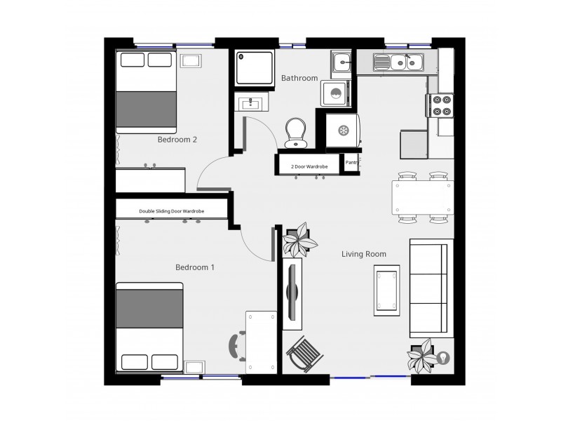 8/235 McLeod Street, Cairns North QLD 4870 Floorplan