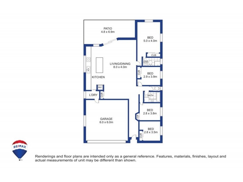 8 Flynn Close, Gordonvale QLD 4865 Floorplan