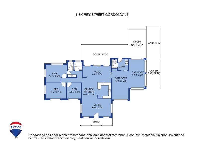 1-3 Grey Street, Gordonvale QLD 4865 Floorplan