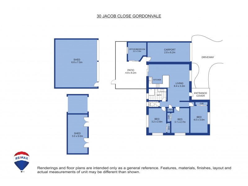 30 Jacob Close, Gordonvale QLD 4865 Floorplan