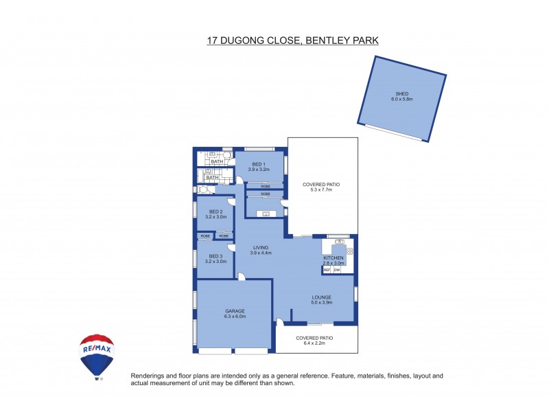 17 Dugong Close, Bentley Park QLD 4869 Floorplan