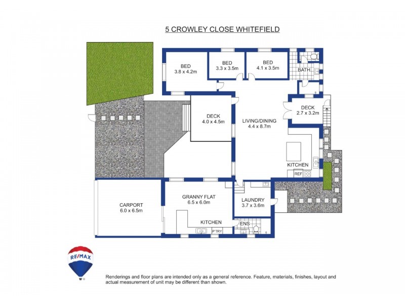 5 Crowley Close, Whitfield QLD 4870 Floorplan