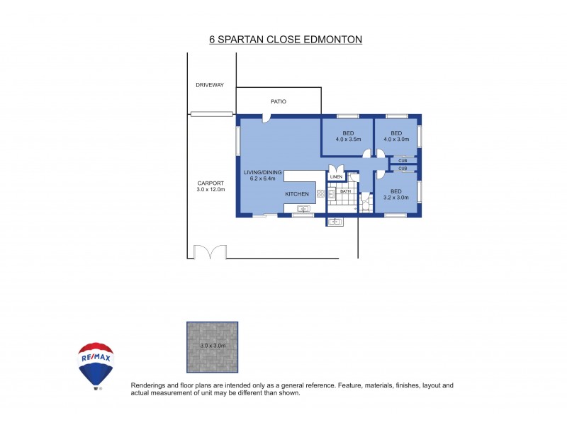 6 Spartan Close, Edmonton QLD 4869 Floorplan