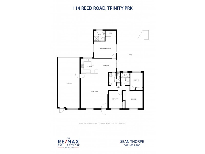 114 Reed Road, Trinity Park QLD 4879 Floorplan