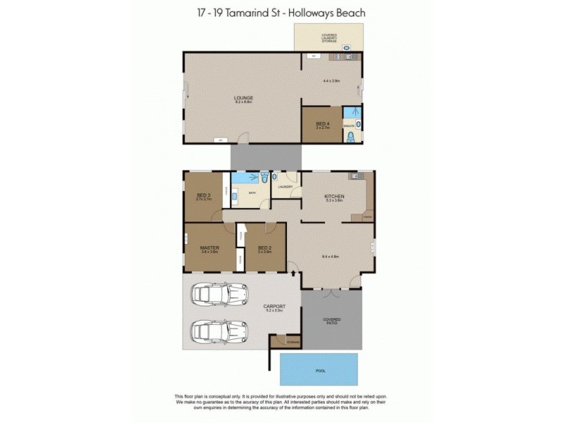 17-19 Tamarind Street, Holloways Beach QLD 4878 Floorplan