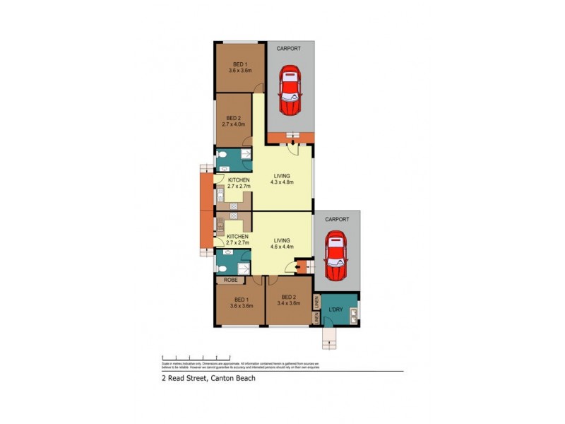 2 Read Street, Canton Beach NSW 2263 Floorplan