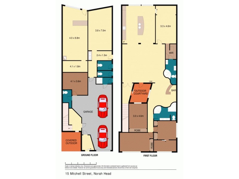 15 Mitchell Street, Norah Head NSW 2263 Floorplan