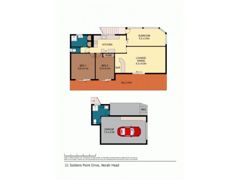 21 SOLDIERS POINT DR, Norah Head NSW 2263 Floorplan