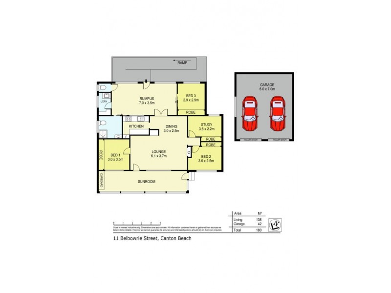 11 Belbowrie St, Canton Beach NSW 2263 Floorplan