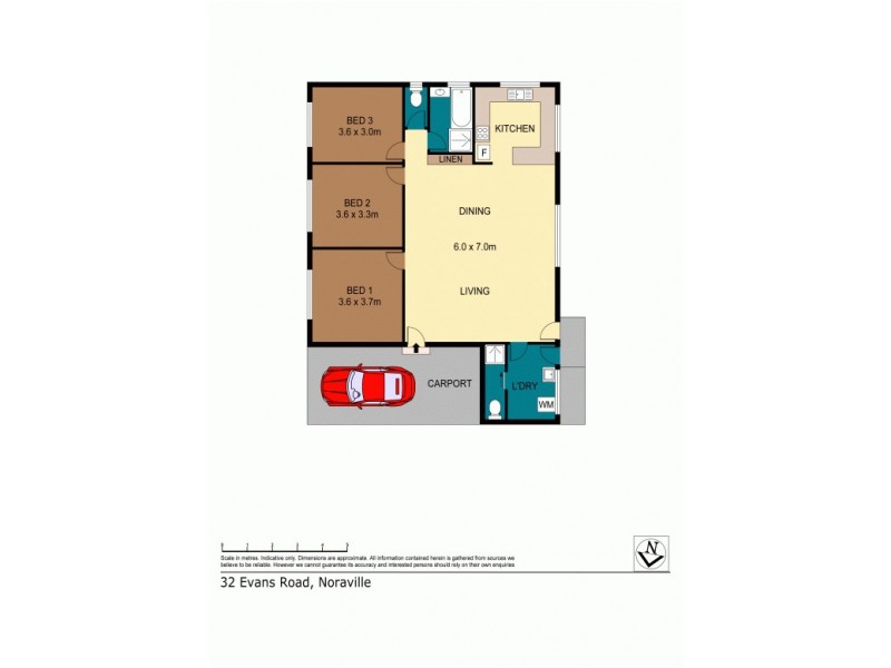 32 Evans Road, Canton Beach NSW 2263 Floorplan