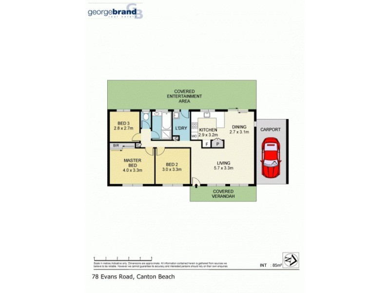 78 Evans Road, Noraville NSW 2263 Floorplan