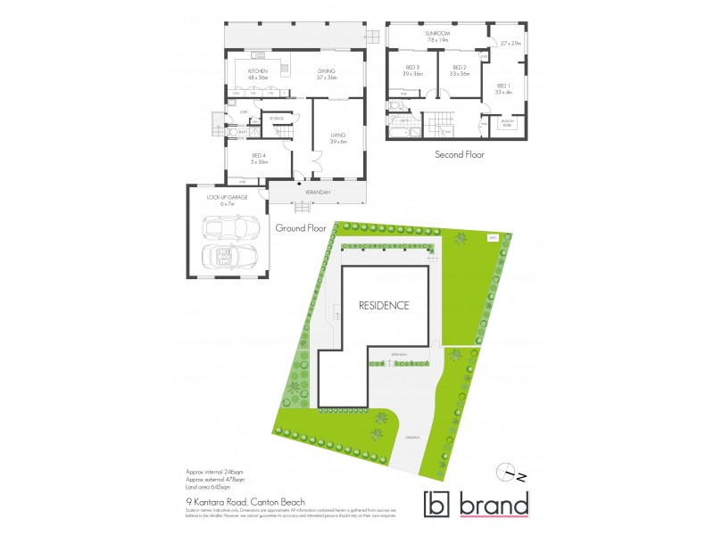 9 Kantara Road, Canton Beach NSW 2263 Floorplan