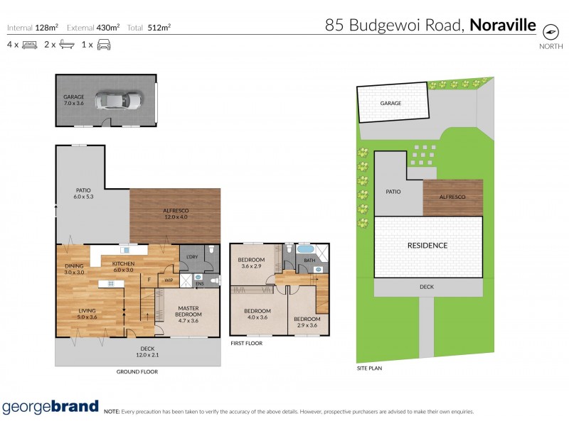 85 Budgewoi Road, Noraville NSW 2263 Floorplan