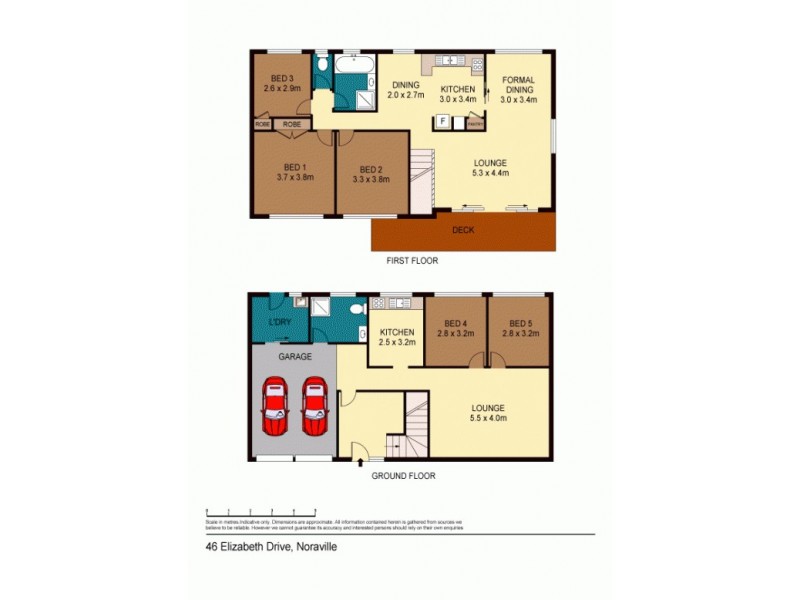 46 Elizabeth Drive, Noraville NSW 2263 Floorplan