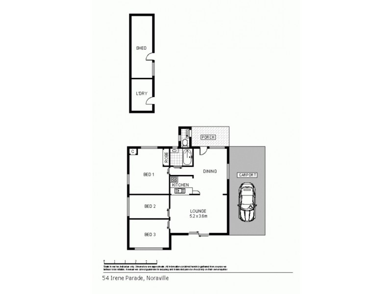 54 Irene Parade, Noraville NSW 2263 Floorplan