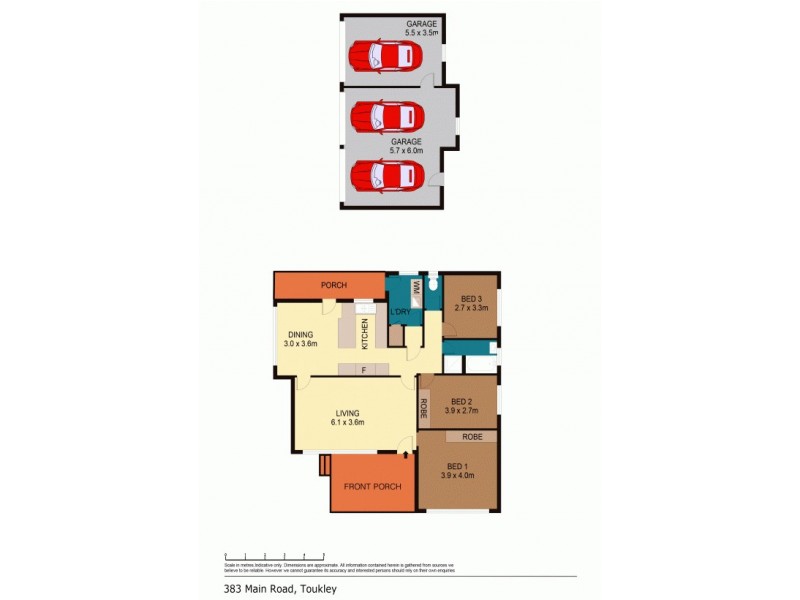 383 Main Road, Noraville NSW 2263 Floorplan