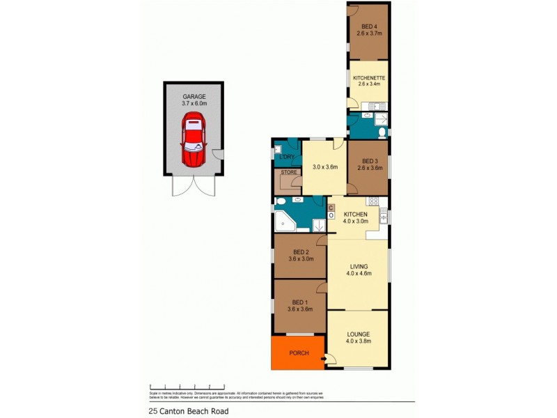 25 Canton Beach Road, Toukley NSW 2263 Floorplan