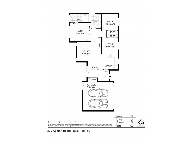 29B Canton Beach Road, Toukley NSW 2263 Floorplan