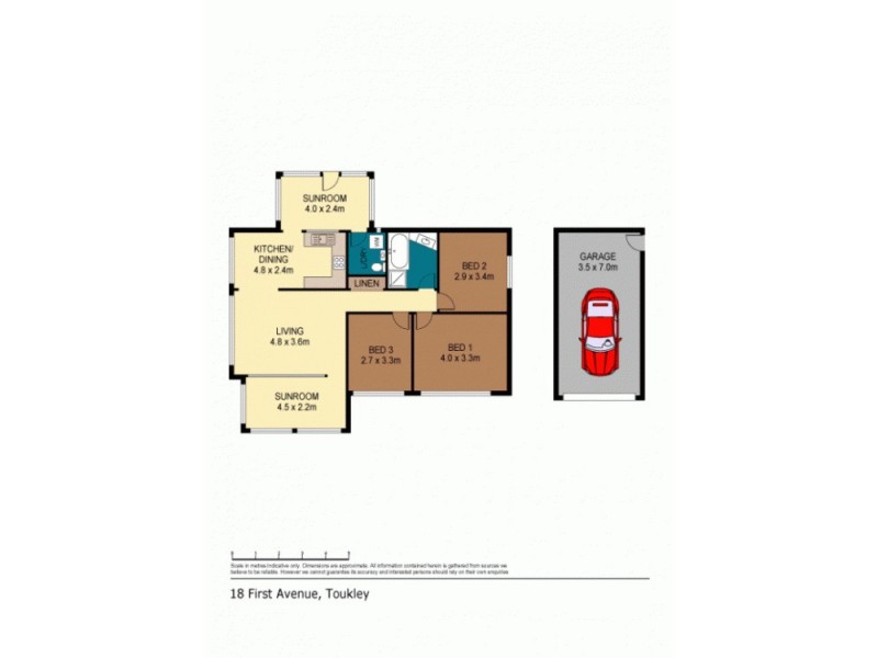 18 First Avenue, Toukley NSW 2263 Floorplan