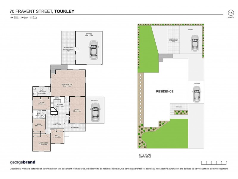 70 Fravent Street, Toukley NSW 2263 Floorplan
