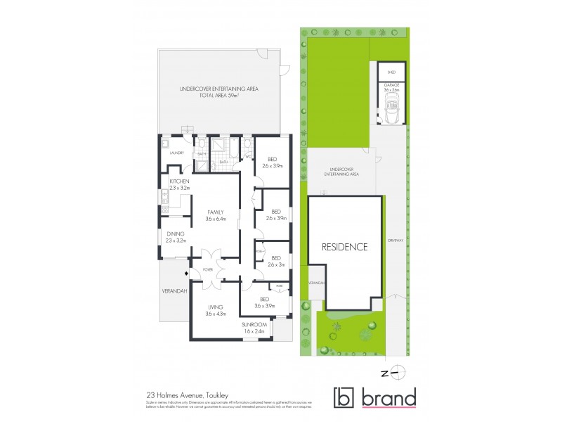 23 Holmes Avenue, Toukley NSW 2263 Floorplan