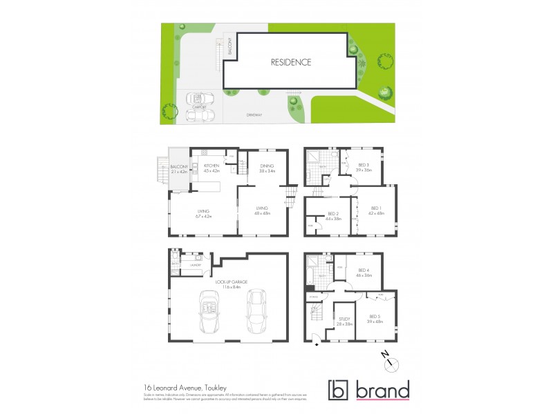 16 Leonard Avenue, Toukley NSW 2263 Floorplan