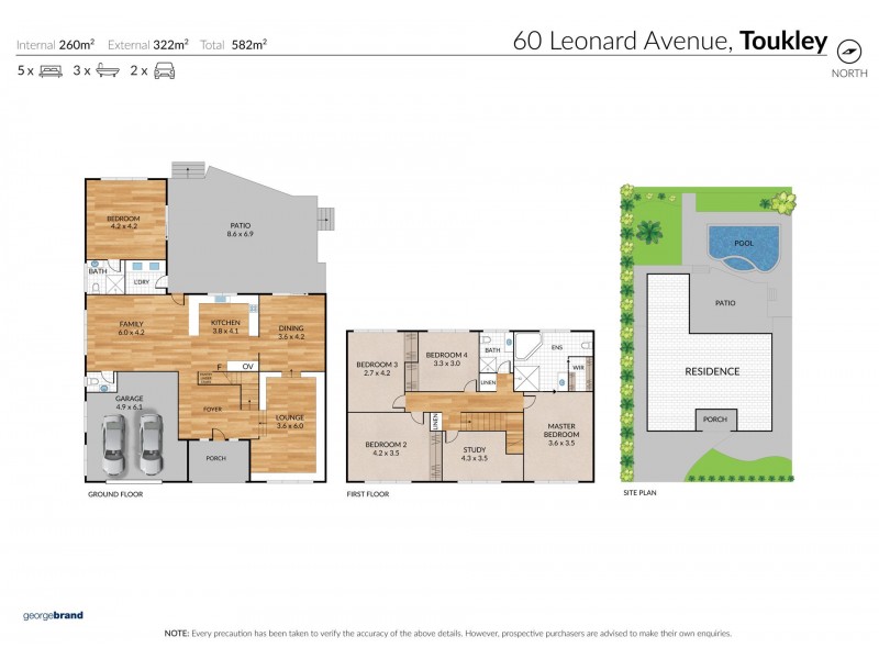 60 Leonard Avenue, Toukley NSW 2263 Floorplan