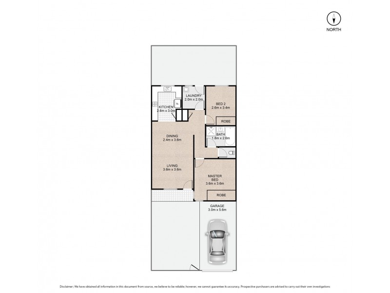 5/255 MAIN RD, Toukley NSW 2263 Floorplan