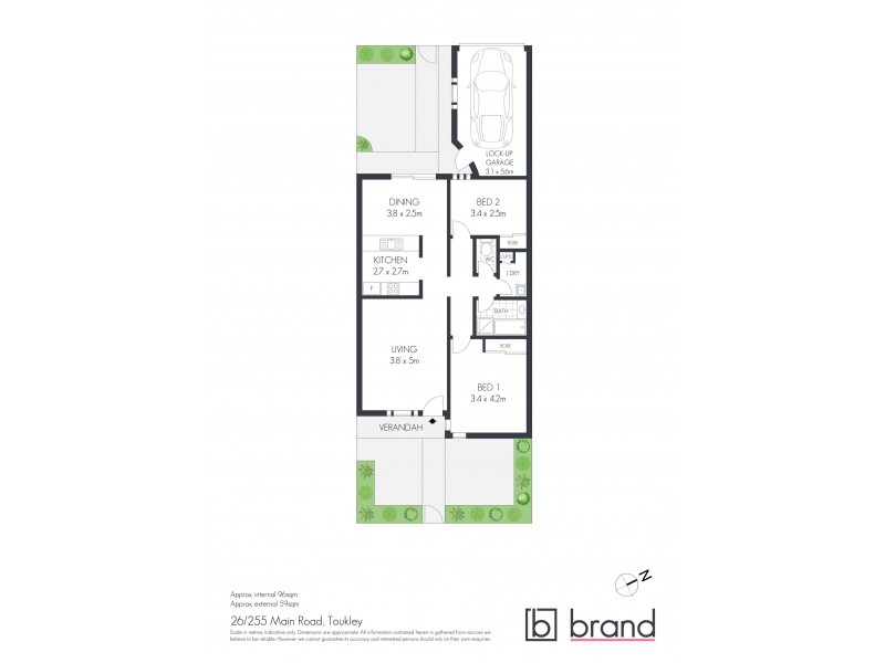 26/255 MAIN ROAD, Toukley NSW 2263 Floorplan