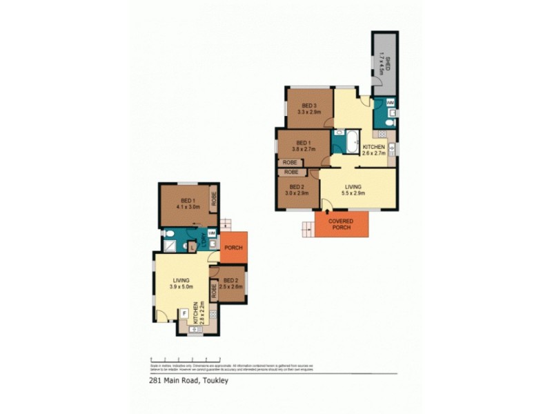 281 Main Road, Toukley NSW 2263 Floorplan