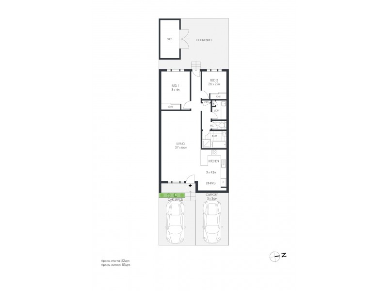 4/290 Main Road, Toukley NSW 2263 Floorplan