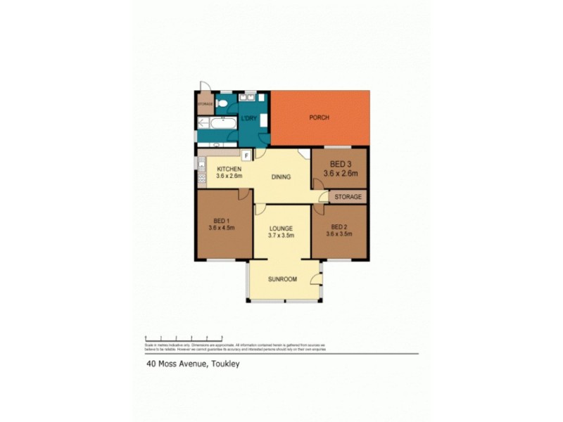 40 Moss Avenue, Toukley NSW 2263 Floorplan